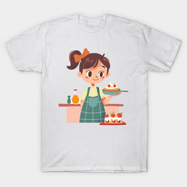 Cooking apron T-Shirt by Printashopus